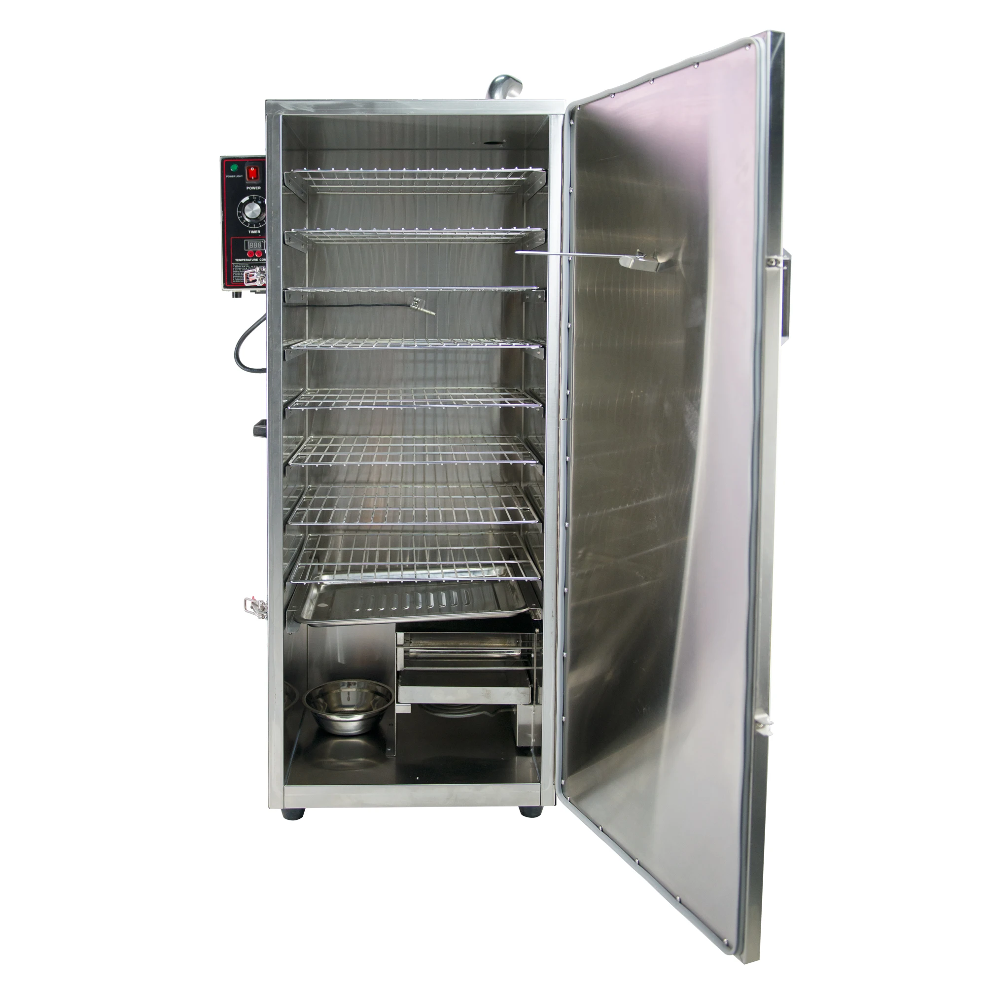 All stainless steel electric sausage smoker with temperature control