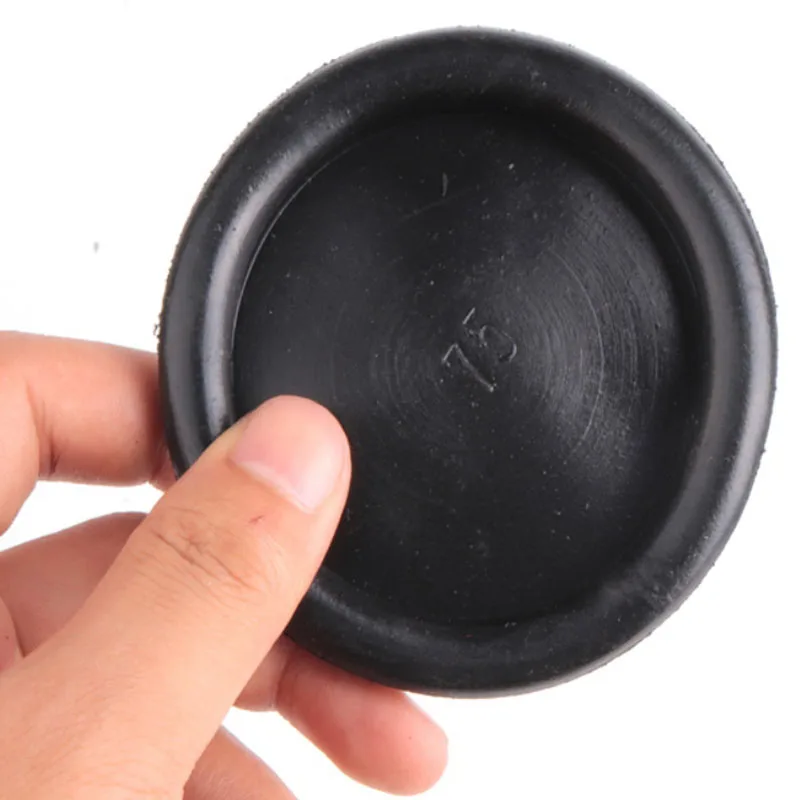Black Single-sided Rubber Wiring Grommets Blanking Hole Rubber protective coil cover Gasket 14MM~100MM