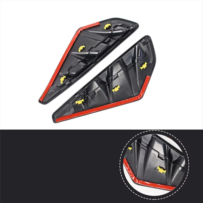 For BMW X Series X5 G05 X5M F95 Front Fender Side Air Vent Cover Replace Trim Shark Gills - Image 3