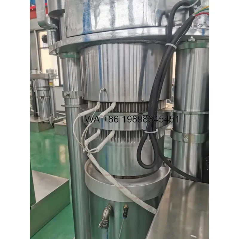 Wmwmnu YZYJ-240 10KG Small Scale Sesame Oil Press for Walnut Peanut Oil Extraction