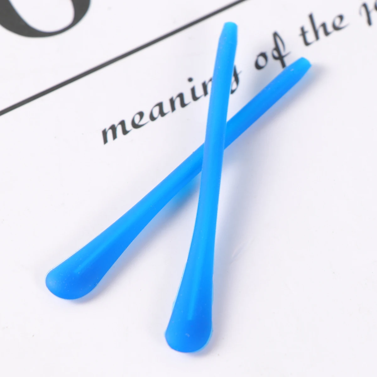 

Silicone Glasses Leg Covers Anti-Slip Elastic Spectacle Frame Sleeve Round Mouth Replacement Temple Sleeve For Sports
