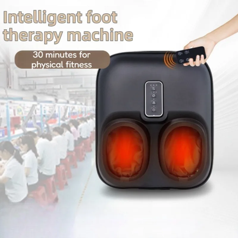 Red Light Foot Massage Machine Heating Bionic Full-coverage Airbag Electric Foot Massager Comfortable Breathable Massage Device