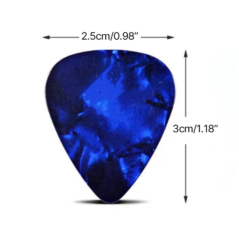 20Pcs Wear Resistant Guitar Pick Plectrums Electric Guitar Pick Heart Shaped Guitar Pick Guitar Replacement Part 24BD