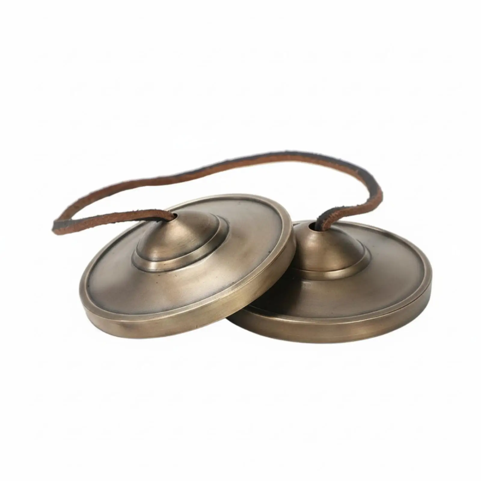 Hand Cymbals Bronze Finger Cymbals Finger Zills Handheld Sagats Small for Practitioners, Meditation, Sound Healing