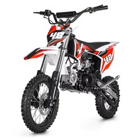 125cc Two-Wheel Dirt Bike Adult Off-Road Motorcycle Four Stroke Gasoline Cross