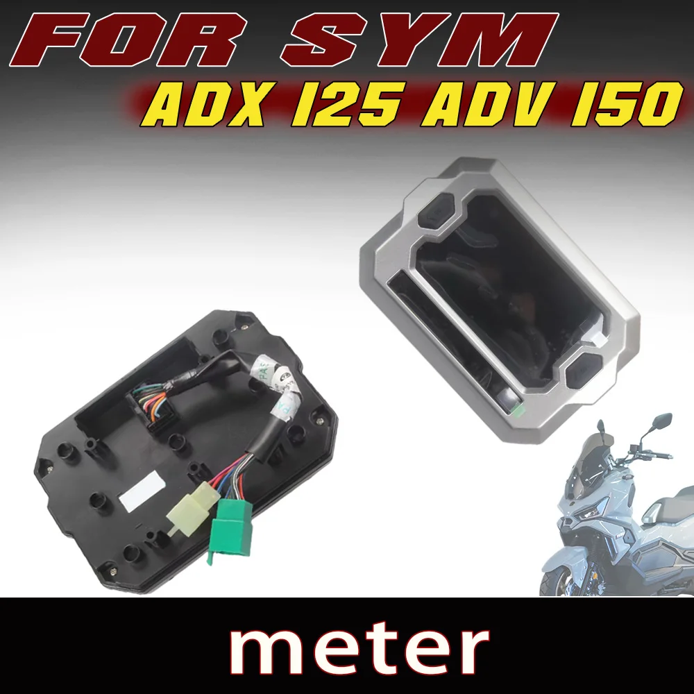 Original Dashboard Instrument Cluster Odometer Fit SYM ADX125 ADV150 Scooter Genuine Parts
