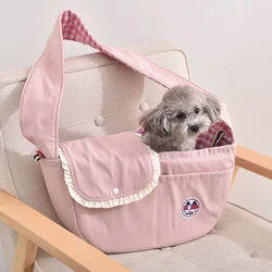 Lace Pocket Cat Carrier Bags Out Travel Accessories For Little Small Puppy Animal Pet Dog Transportation Handbags Backpack Thing