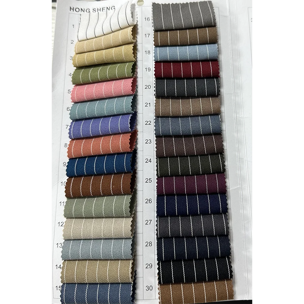 بدلة مقلمة للأعمال للرجال جودة عالية قطعتين الذروة التلبيب السترة الرسمية مجموعة مزدوجة الصدر بدلة زفاف عادية #5