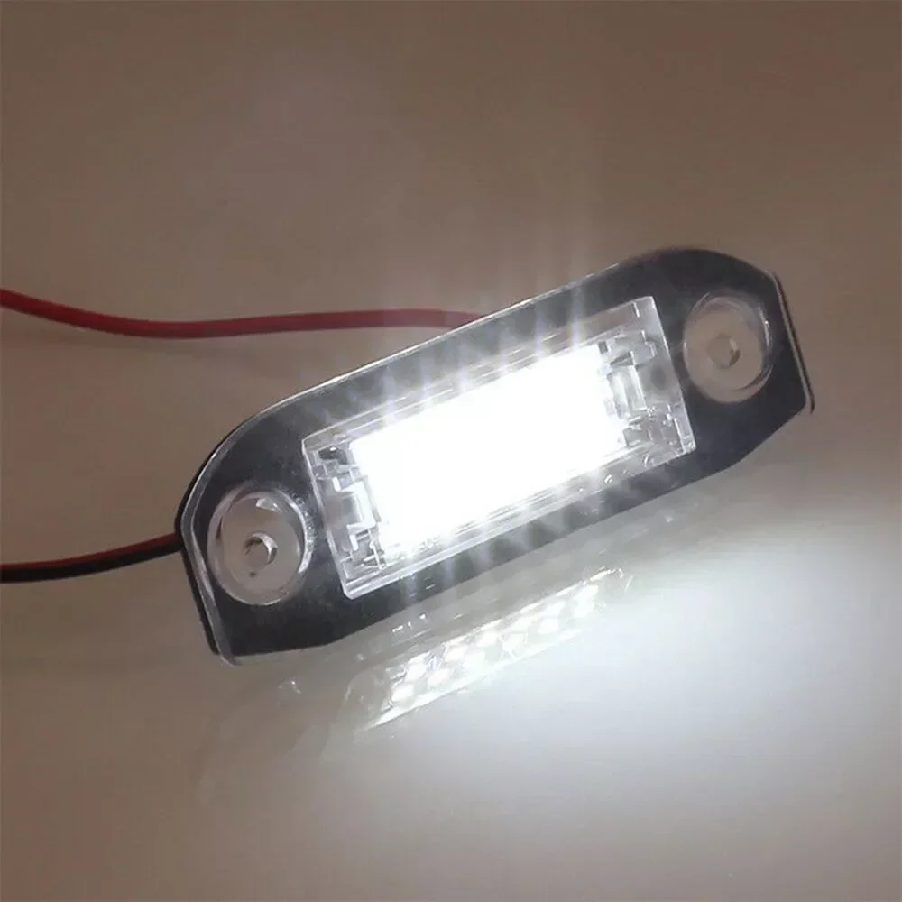 LED Tag Lights Canbus Error Free 2pcs For Volvo LED License Number Plate Lamp S80 XC90 S40 V60 XC60 S60 C70 V50 XC70 V70