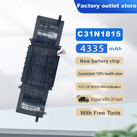 DXT Neue Laptop Batterie C31N1815 Für Asus ZenBook 13 U3300F UX333F RX333FA BX333FN BX333FN RX333FA RX333FN 11,55 V 50Wh