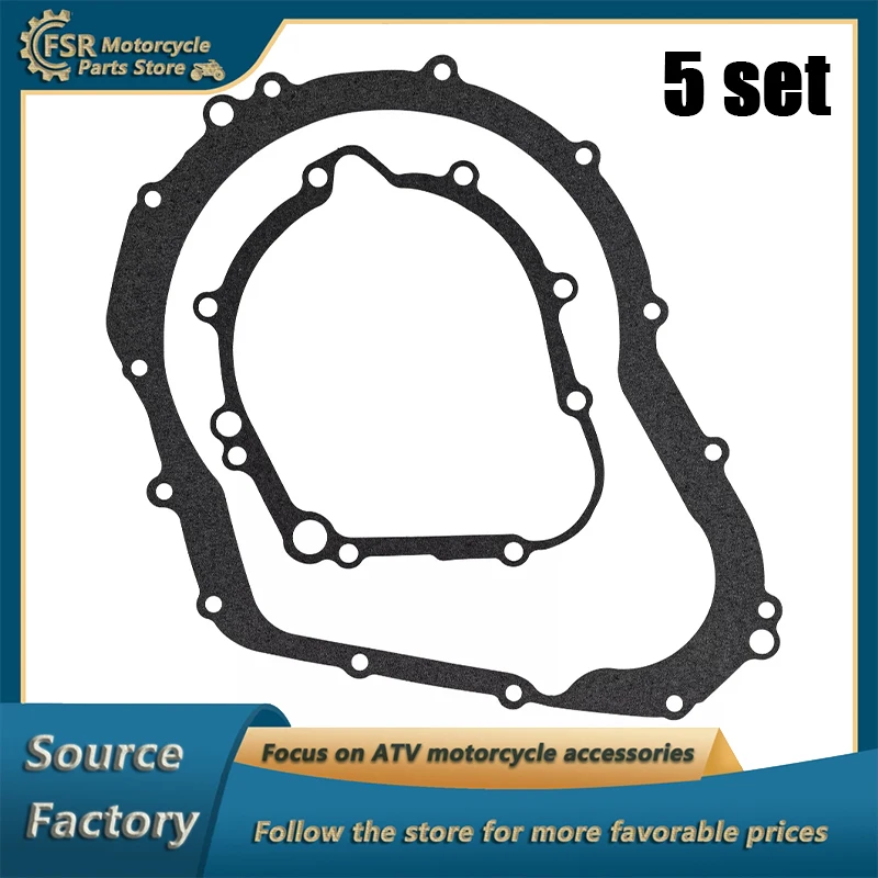 

5 set Crankcase Gasket Kit for Suzuki GSX-R600 GSX-R750 LH 11483-01H00 2006-2017