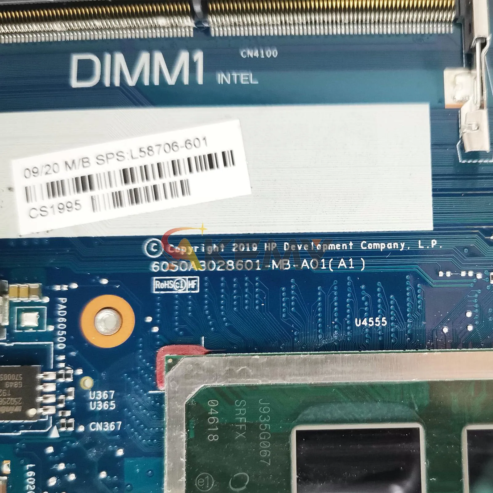 Voor HP ProBook 640 G5 6050A3028601 Laptop Moederbord L58709-601 L58710-601 Met i5 i7 8th CPU UMA DDR4 Getest OK