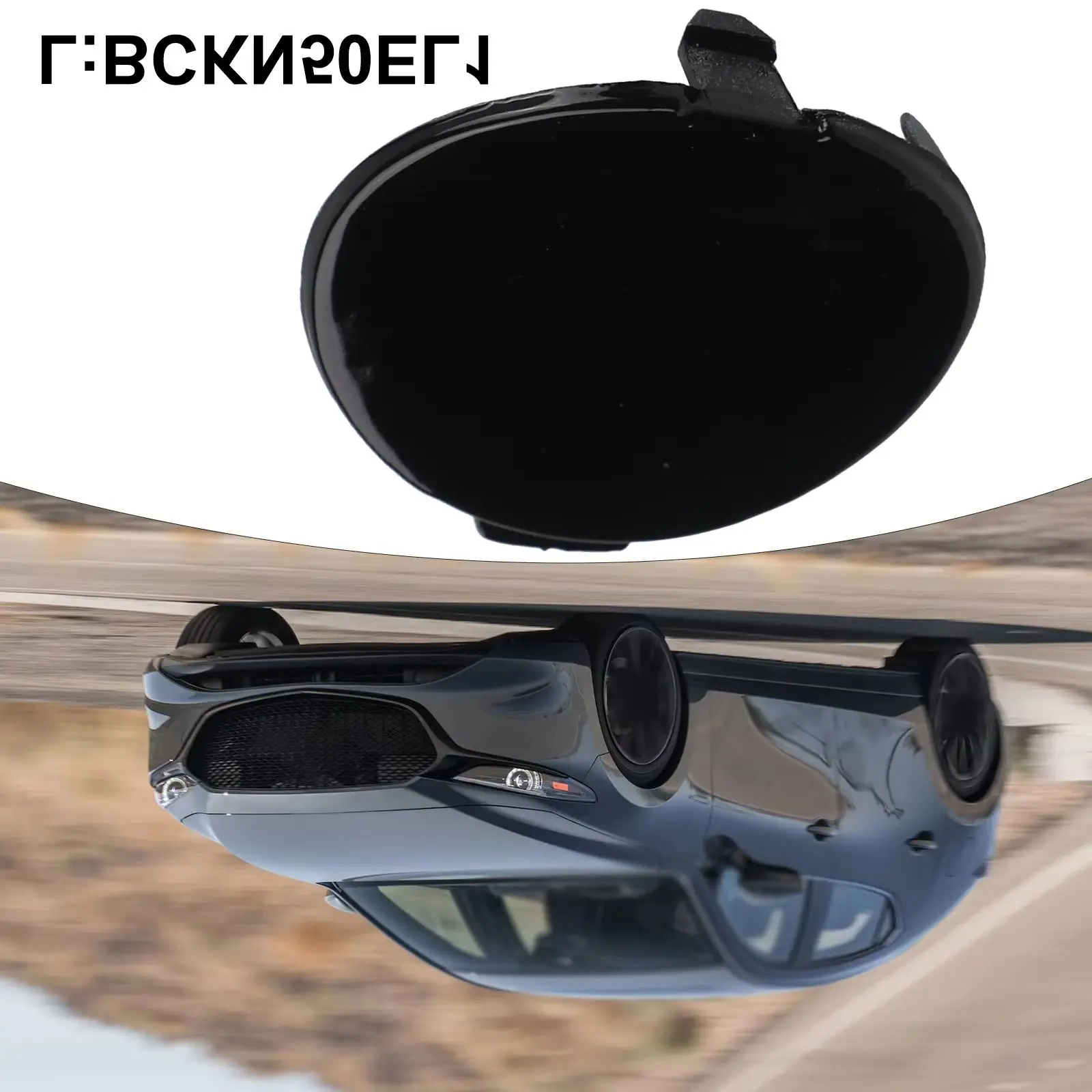 

BCKN50EK1 Right BCKN50EL1 Left For Mazda 3 Hatchback 2019-2023 Plastic Tow Eye Cover Bumper Trailer Cover Car Accessories