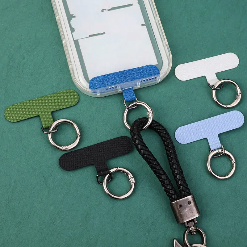 Mobile Phone Lanyard Clip Patch Fixed Metal Clasp Pendant for Iphone Samsung Anti-lost Per Universal Lanyard Fixed Card