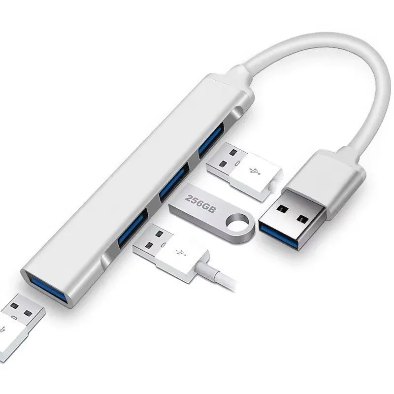 USB HUB four-in-one hub typec one-to-four docking station external computer mobile phone converter