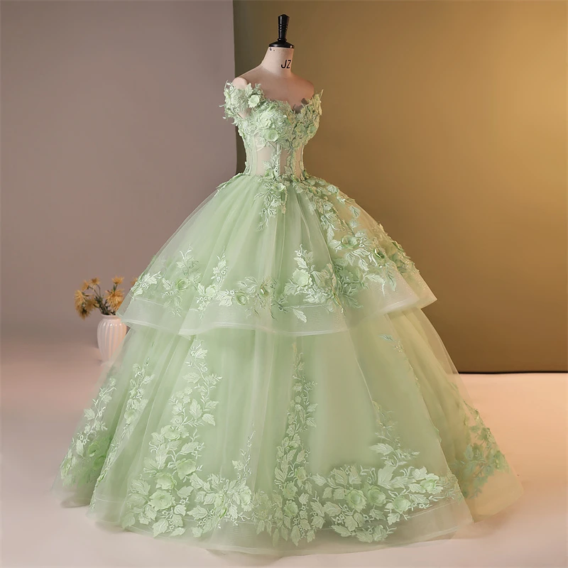 فساتين حفلات جديدة من Sonhar Vestidos 15 فساتين Quinceanera فستان حفلة موسيقية حلوة مخصصة لعمر 15 عامًا لـ Quinceanera