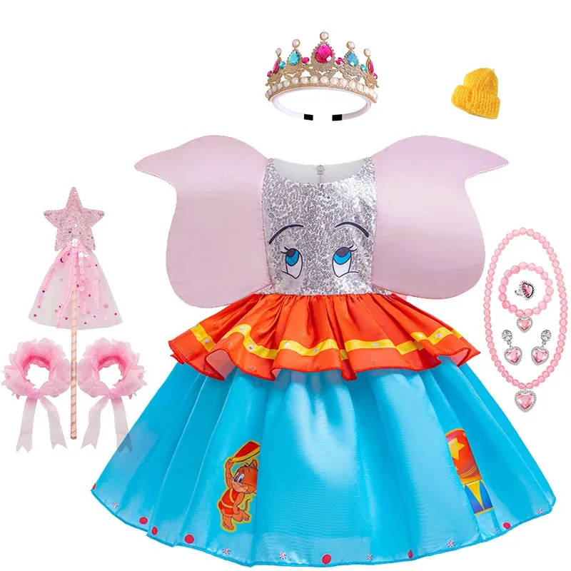 

XT8Halloween Cosplay Dress Baby Girl Fantasy Disguise Outfits Little Kids Cartoon Role Playing Costume Carnival GowXT6@!