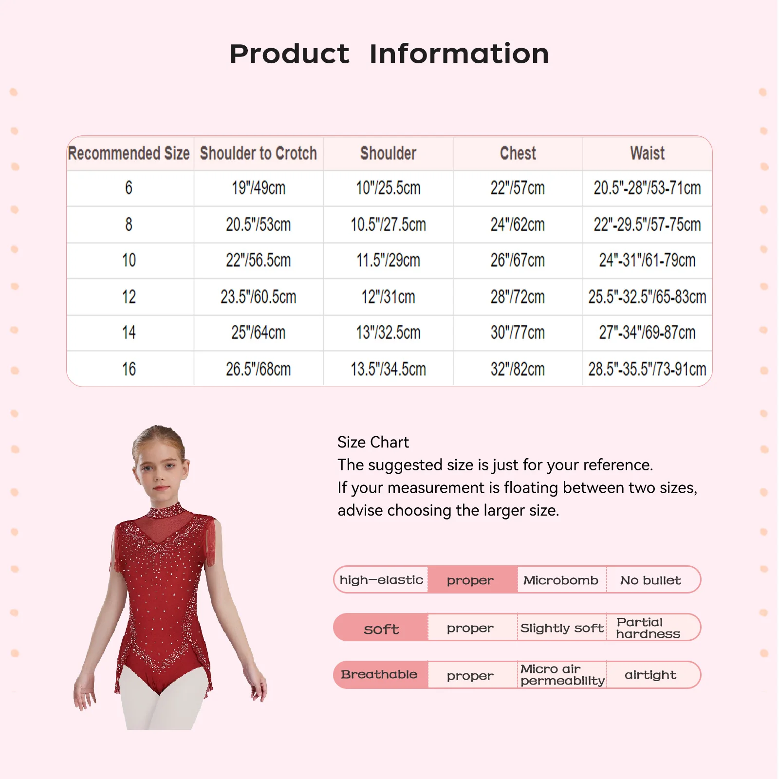 Children Ballet Dance Costume Leotard Sheer Mesh Tassel Skirted Bodysuits Girls Skating Bodysuit Rhythmic Gymnastics Jumpsuit