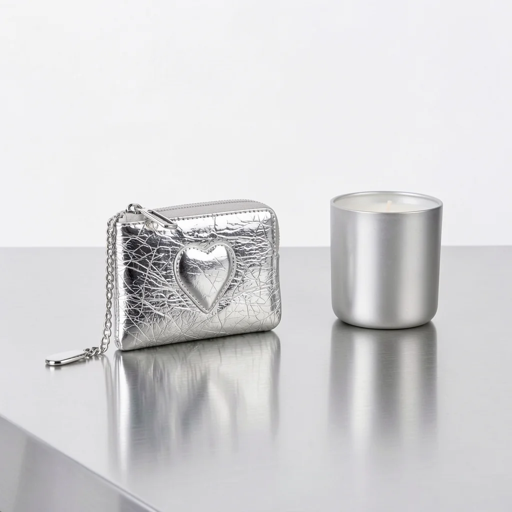 Mini Coin Purse Fade-Resistant Card Holder Wallet Women'S Coin Purse  Heart Decor Purse For Shopping Dating Short Outings