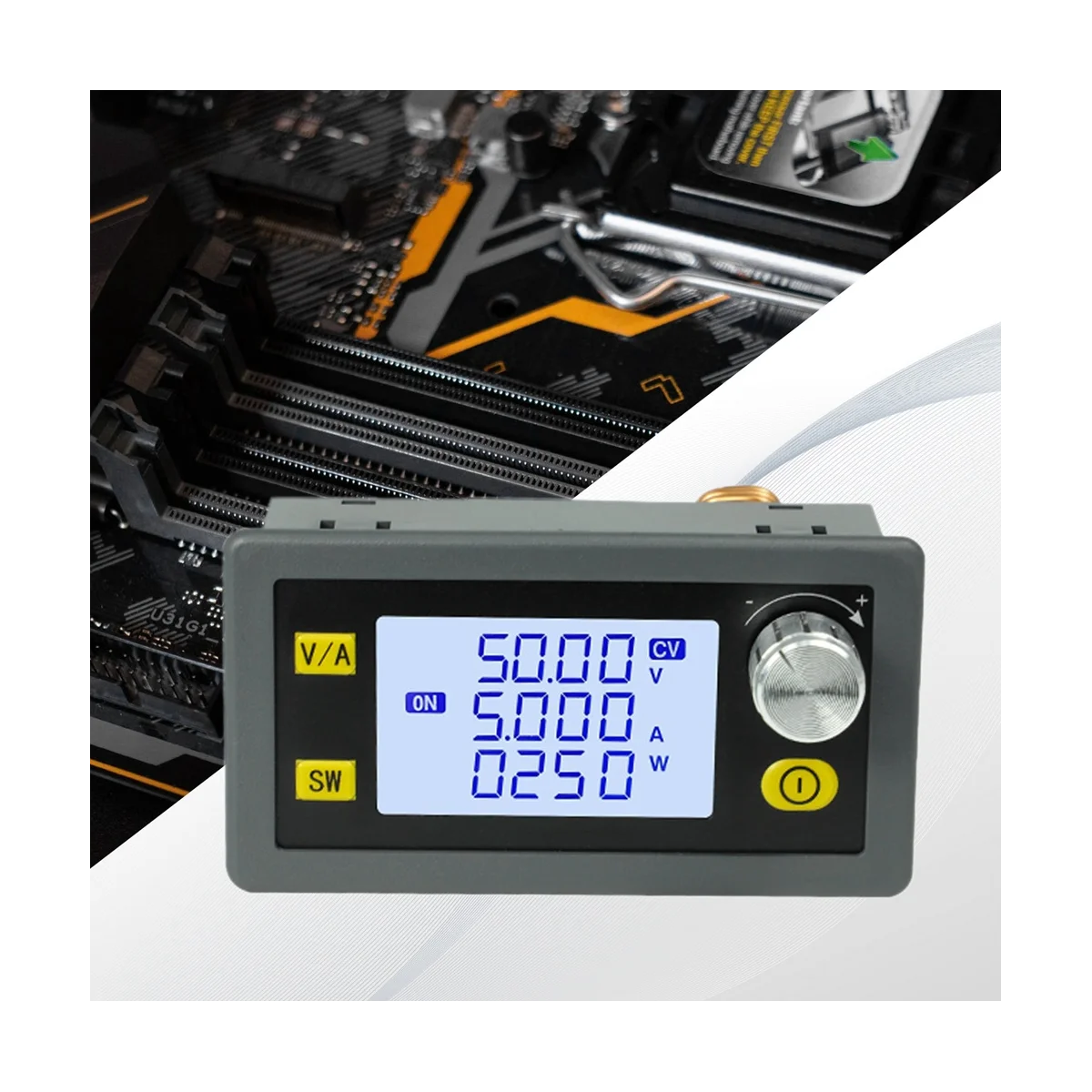 250W DC CNC Antihypertensive Boost Converter 6-55V Adjustable Power Supply Input Constant Voltage Solar Charging Module