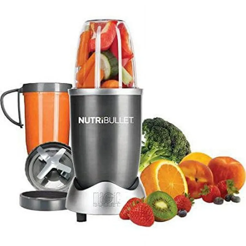 

Блендер NutriBullet Silver Magic Bullet Superfood для извлечения питания, 8 шт.
