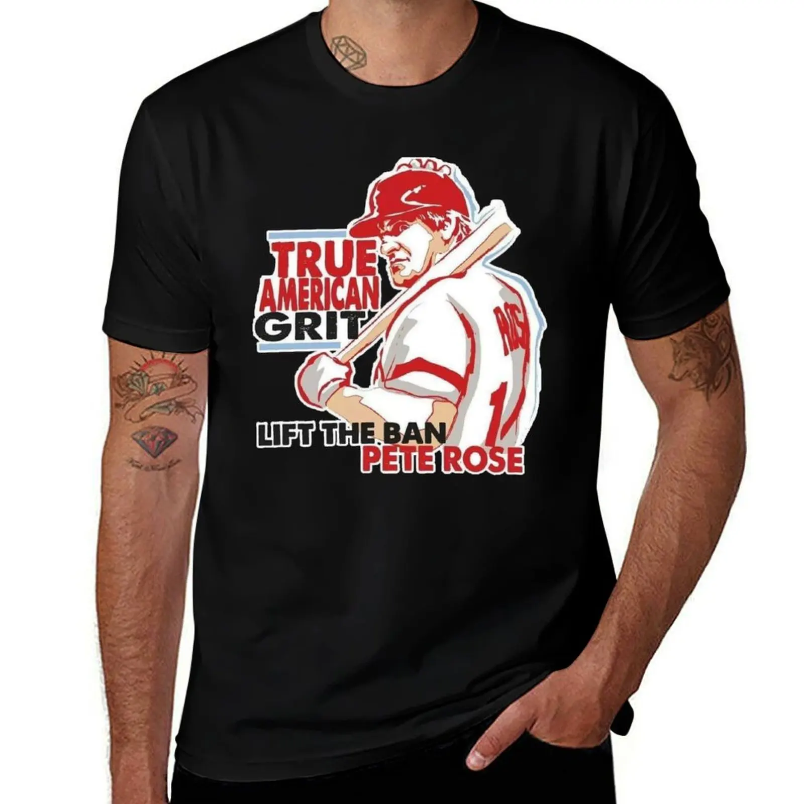 Pete Rose - Lift The Ban - Hall of Fame T-Shirt Halloween Theme T-Shirt