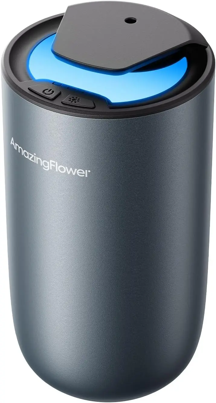 

Умный автомобильный ароматизатор-диффузор: безводный, для эфирных масел, 3 режима распыления и LED-подсветка, автоматическое включение/выключение, перезаряжаемый