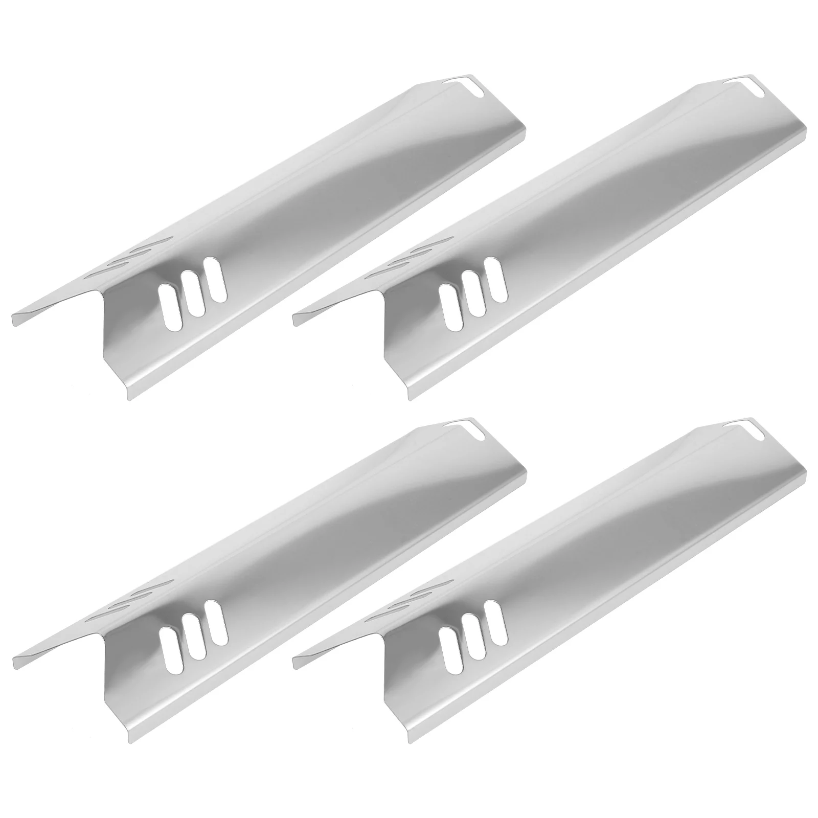 

4pcs Stainless Steel Barbecue Hot Plate Even Heat Distribution Durable Replacement Parts For Grills Outdoor Barbecue Accessories