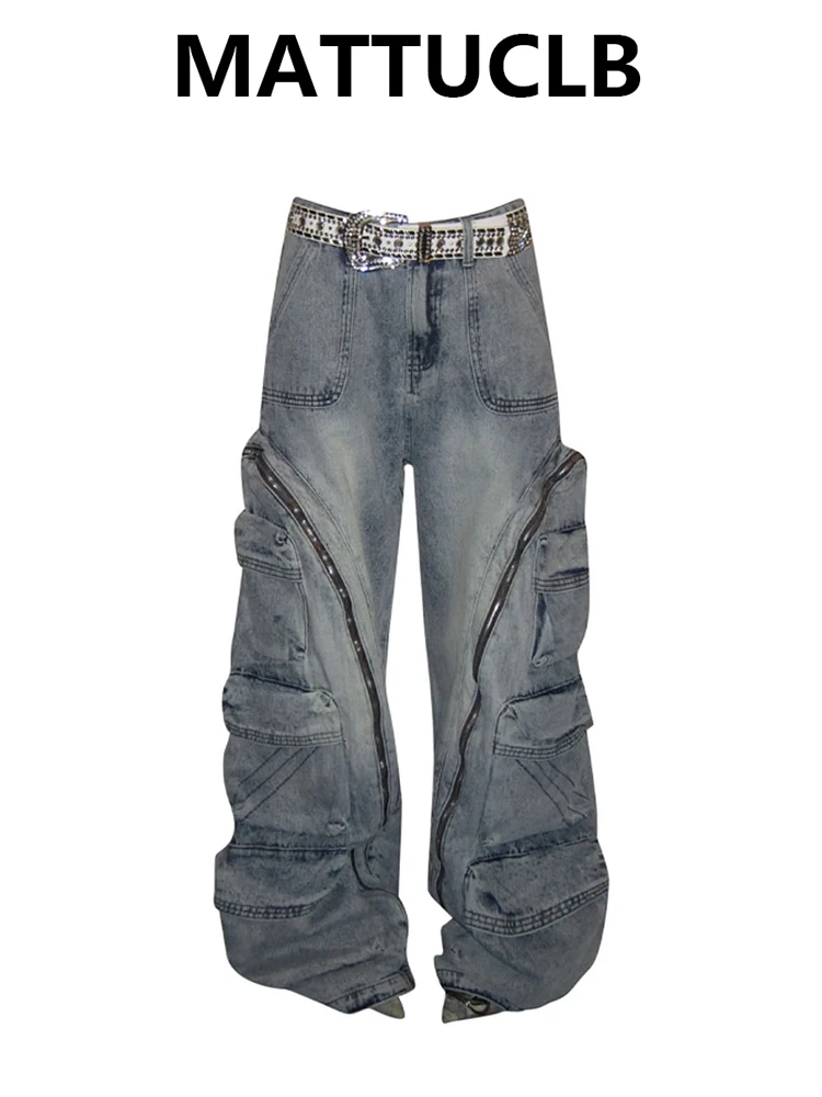 

Summer Women Goblin Core Abi Tomboy Baggy Mom Jean Korean Grunge Japanese Y2K Harajuku Denim Pants 2000s High Street Unisex New