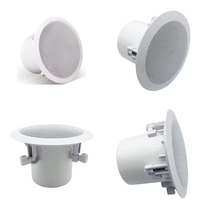 15W SIP Ceiling Speaker for IP Paging and PA System Professional Grade Audio Solution