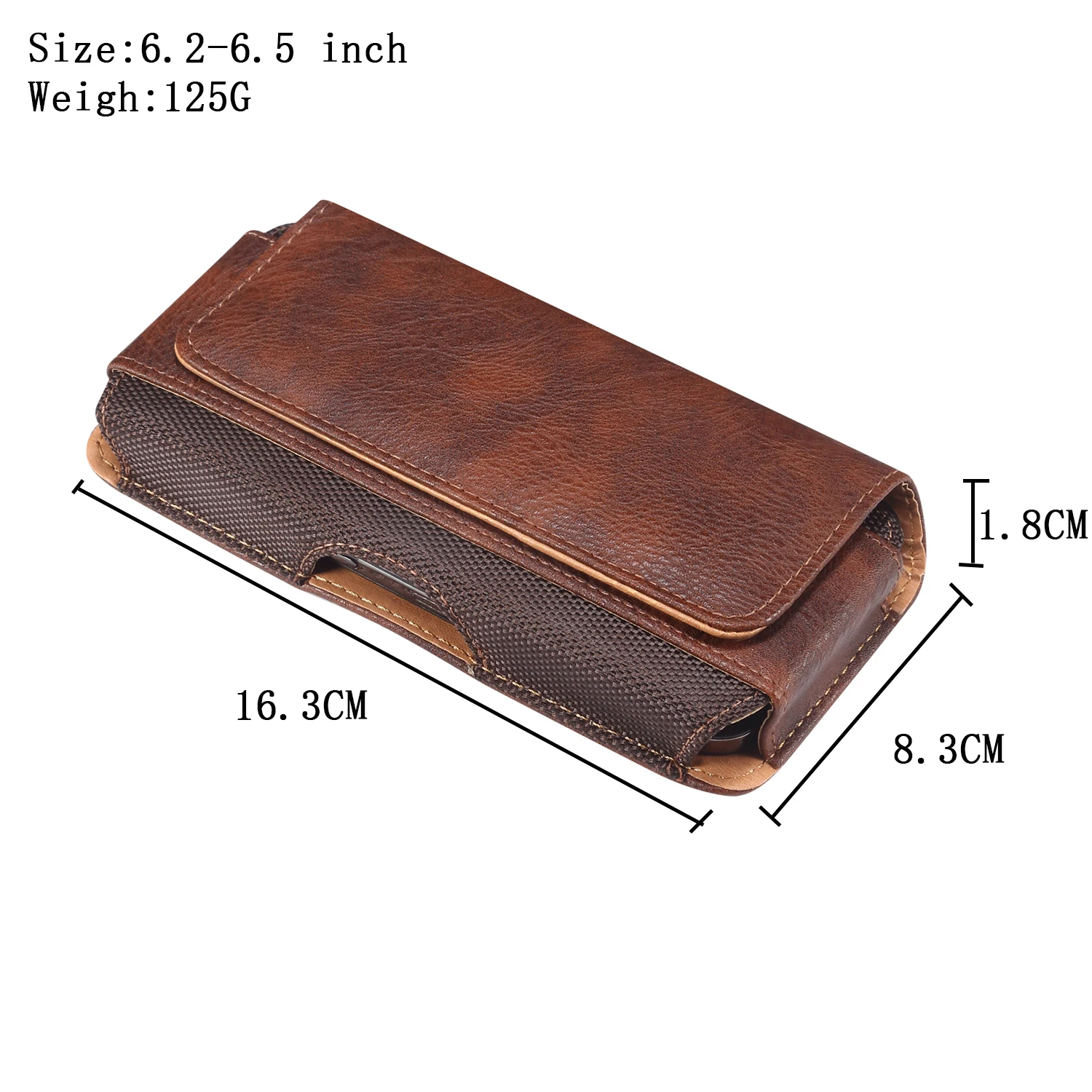 Cow Leather Mobile Phone Belt Clip Case Men Waist Bag For iPhone 15 14 Pro Max Samsung Galaxy S24 S23 Xiaomi Redmi Holster Pouch