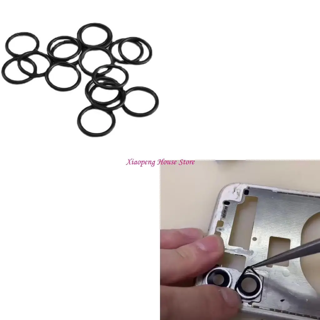 

Rubber Ring Near Dedicated Big Hole Back Glass Repair Replacement for iPhone 11 77JC