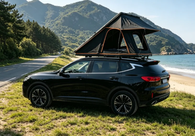 Tenda da campeggio triangolare - Roof Tent Hardshell Aluminum recensione e prezzo