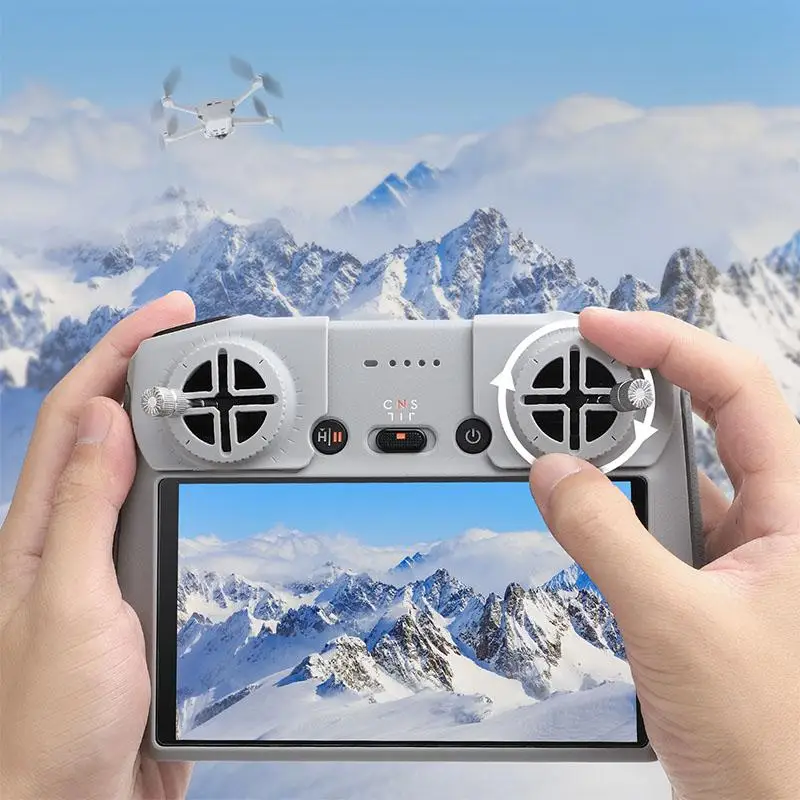 VOLODYMYR Fernbedienung Rocker Speed Controller verlängern Aluminiumlegierung Daumen Rocker für DJI RC/DJI RC2 Rocker Halterung