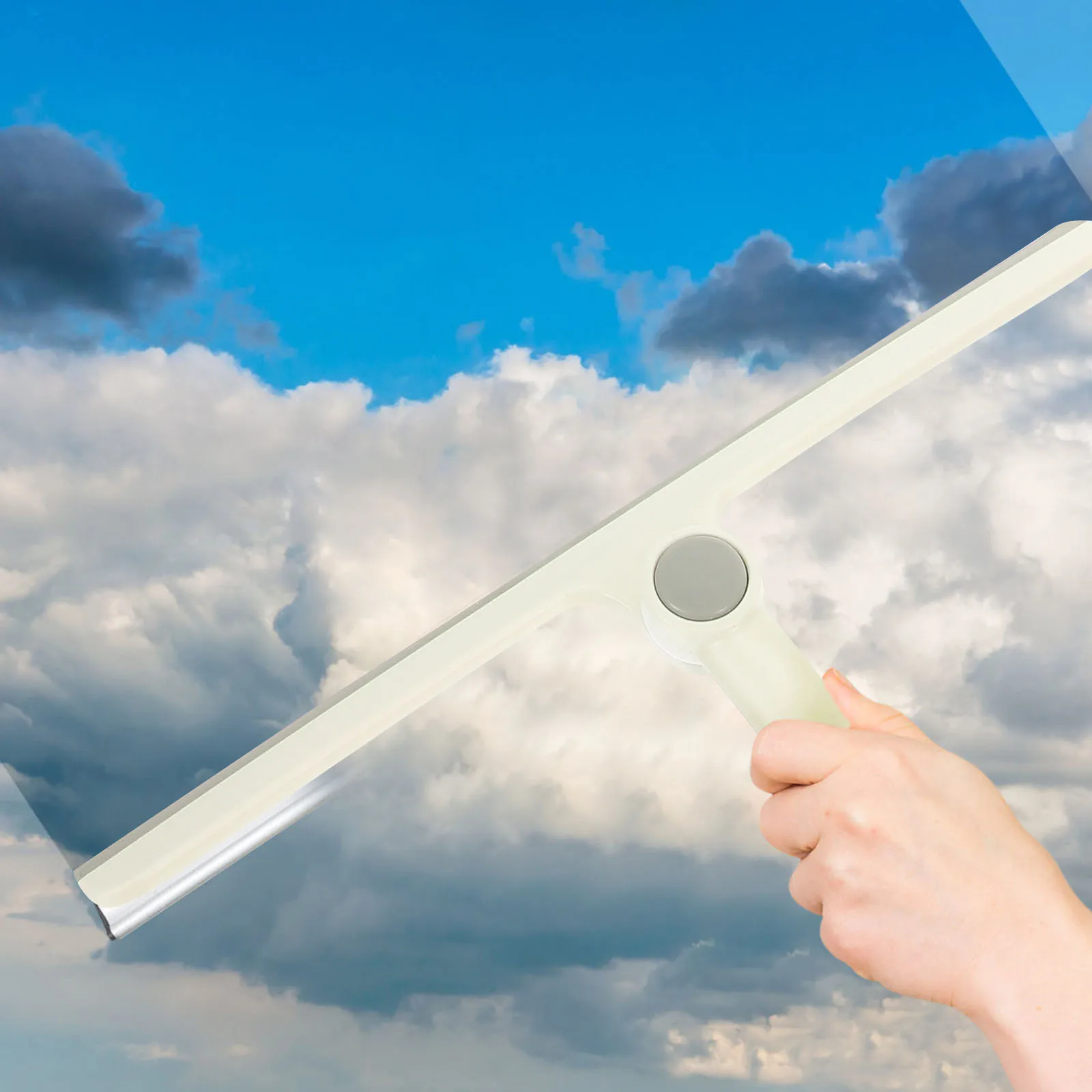 

Scraper Glass Shower Door Cleaner Window Tool Squeegee for Tpr Bathroom Cleaning Wiper