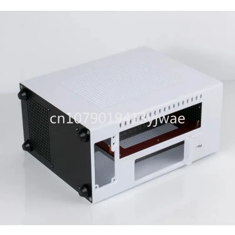 Chassis T80itx Chassis Side Through 1U Flex Power DIY Mini Chassis ghost S1 in stock