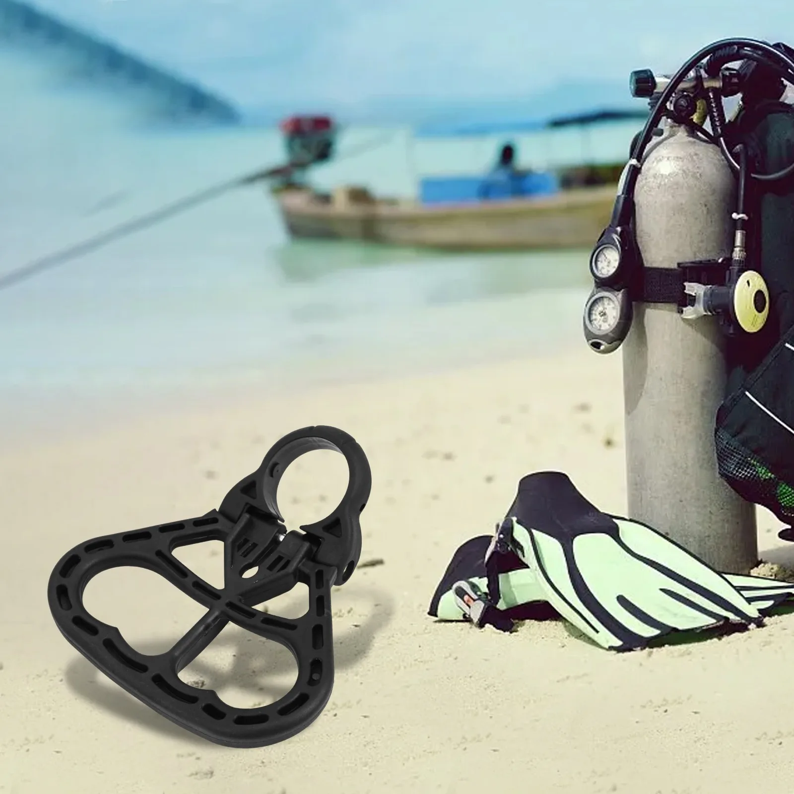 Scuba Diving Cylinder Tank Handle Holder for Air Bottle Carrying Steel Grip for Enhanced Comfort and Stability