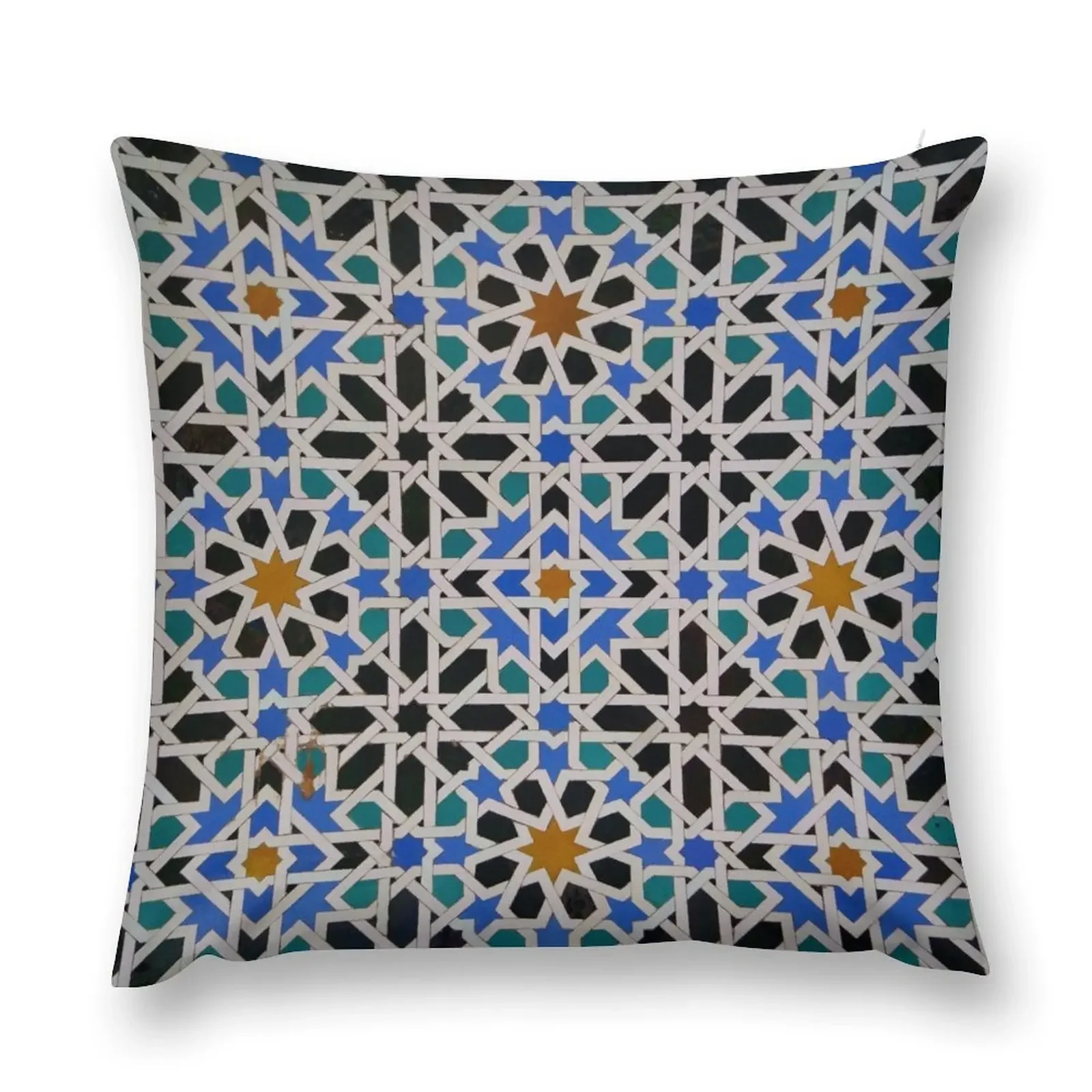 

Seville Islamic tile pattern 2 Throw Pillow sleeping pillows luxury sofa pillows Pillowcase Cushion pillow