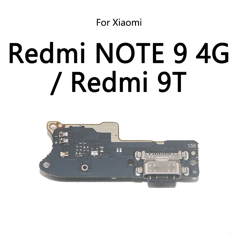 Pop For Redmi Note 9 4G 5G 9T USB Charging Dock Port Socket Jack Connector Charge Board Flex Cable