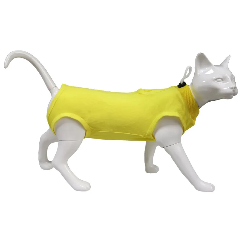 Pet supplies cat and dog clothes after weaning sterilization wear thin super elastic comfortable pet cat clothes factory welfare