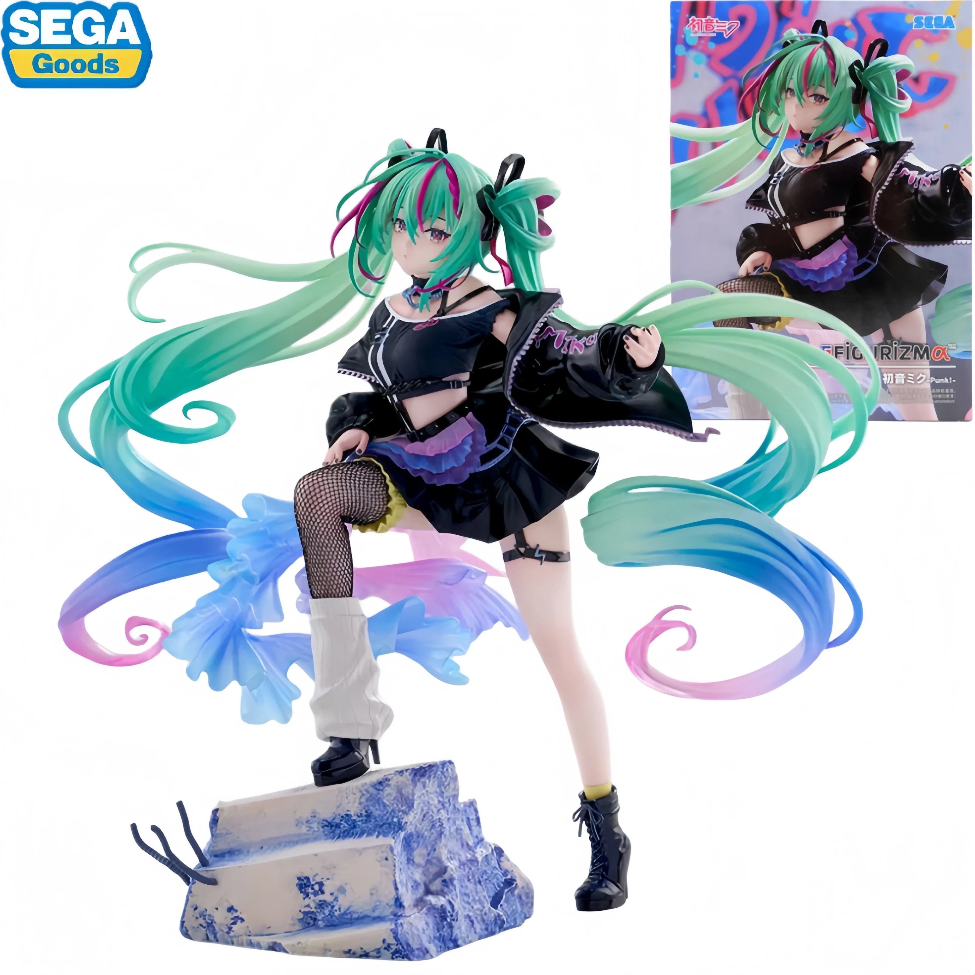 sega-figurizm-vocaloid-hatsune-miku-punk-style-23cm-pvc-anime-figure-model-punk-future-desktop-ornament-model-toy-in-stock