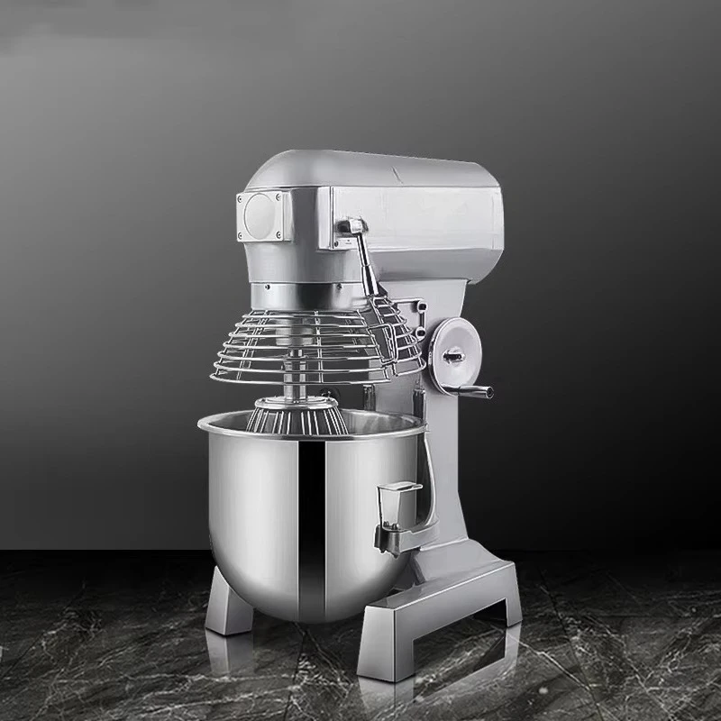 Commercial Food Mixer Kitchen Machine 30L for Mixing Cake Milk New Condition Electric Flour Mill Stainless Steel Bowl
