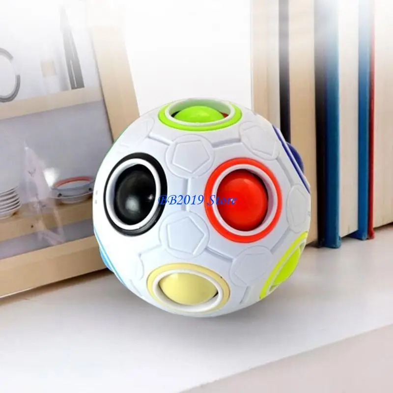 Q0KB Decompressie speelgoed Mini Pinch Ball Therapy Toy Education Interactive Cube Puzzle