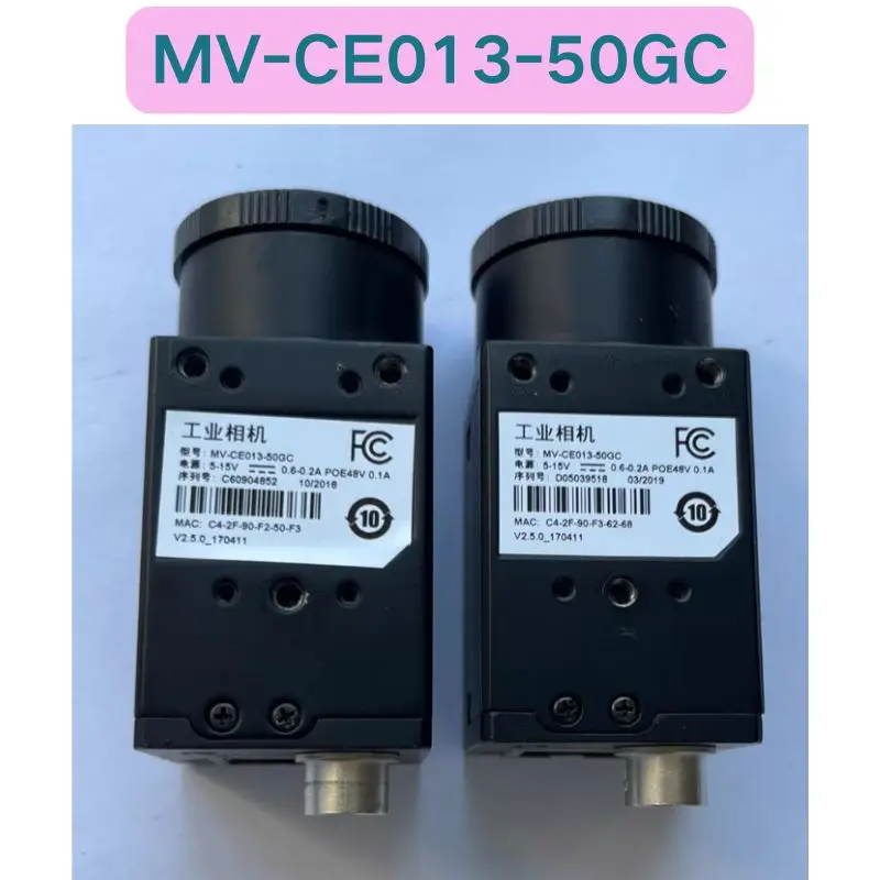 Latest Quotation Second-hand MV-CE013-50GC industrial camera Functional test OK Fast delivery