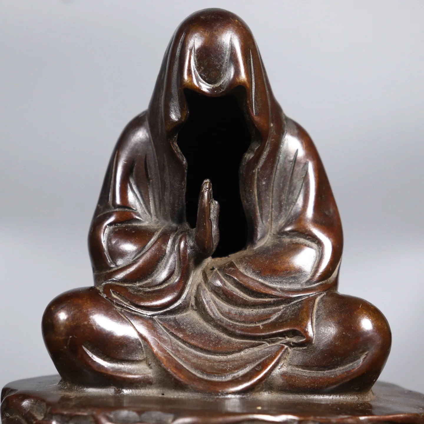 CZ pure copper boutique faceless Buddha creative home decoration handicrafts antique and old handicrafts