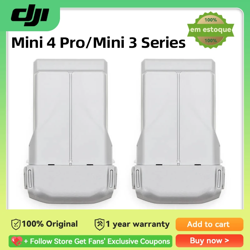 DJI Mini 4 Pro/Mini 3 Series Intelligent Flight Battery Plus Capacity 3850 mAh for DJI Mini 4 Pro/Mini 3 Pro/Mini 3 New Original