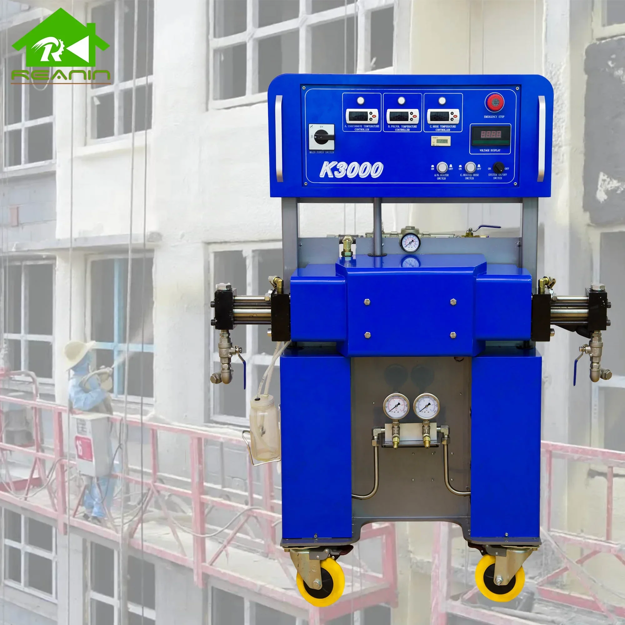 Reanin K3000 High Performance Polyurethane Machine Spray Foam Or  Movable