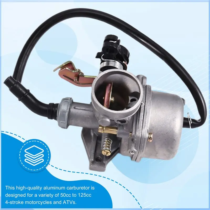 Top-Rated Carburetor PZ19 19Mm For ATV Quad Dirt Pit Bike 4 Wheeler 50Cc 70Cc 90Cc 110Cc 125Cc Choke Carby Carb Replacement Part