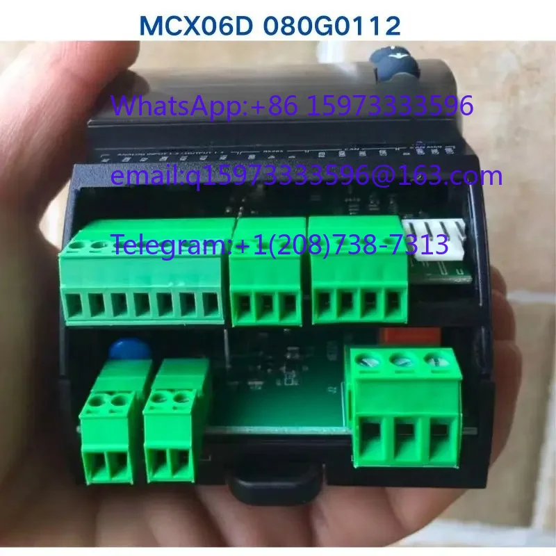 MCX06D 080G0112 PLC Controller with CANBUS Modbus RS485, 4AI+8DI+3AO+6DO Cold Storage Air Conditioner Control Accessory