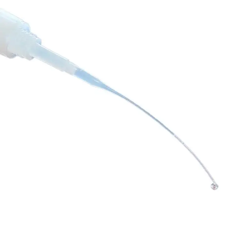 100pcs/set Glue Tips Plastic Glue Micro-Tips Glue Extender Precision CA Glue Applicator